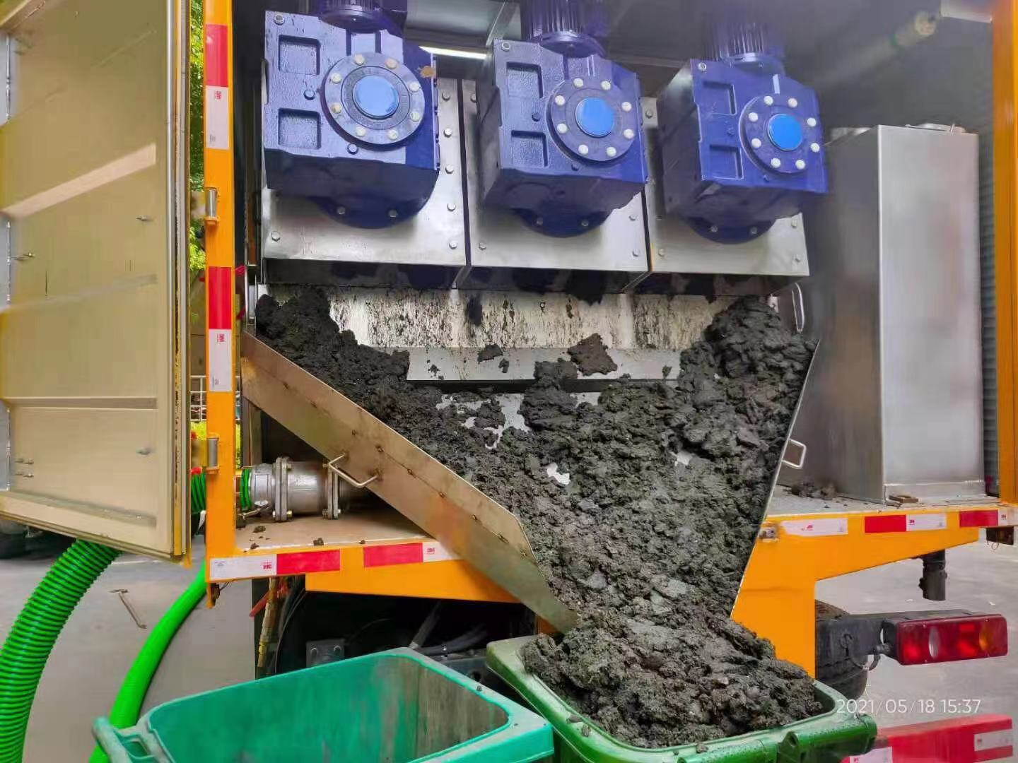 乌兰察布化粪池清掏城市维护站-泥浆净化干湿分离处理